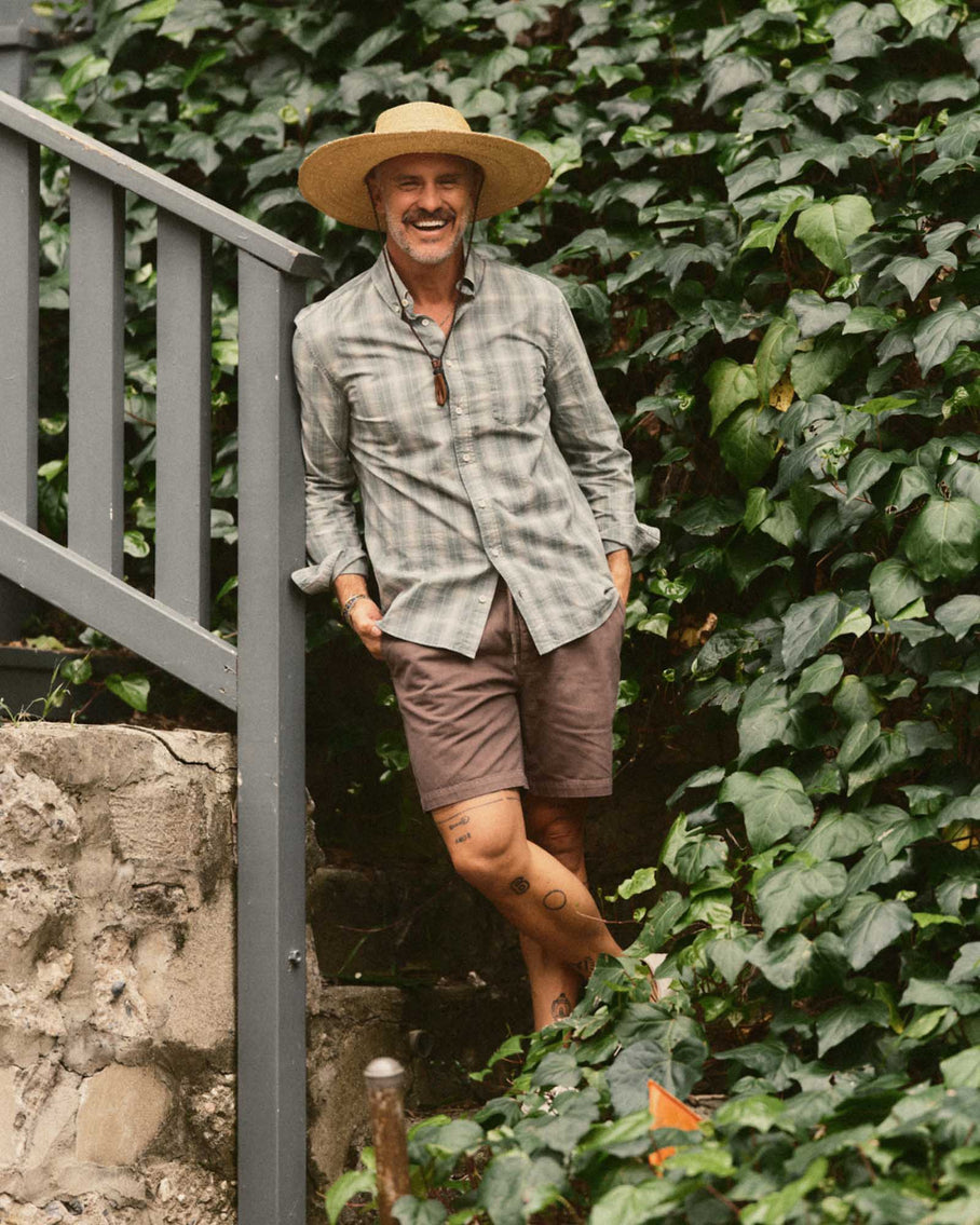 The Jack Sea Moss Plaid