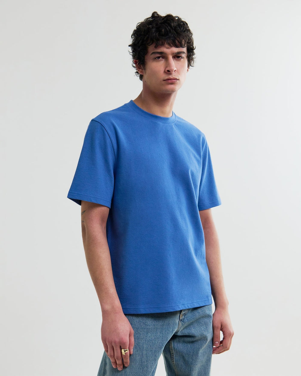 Dean Ss Tee - Jolt - French Blue
