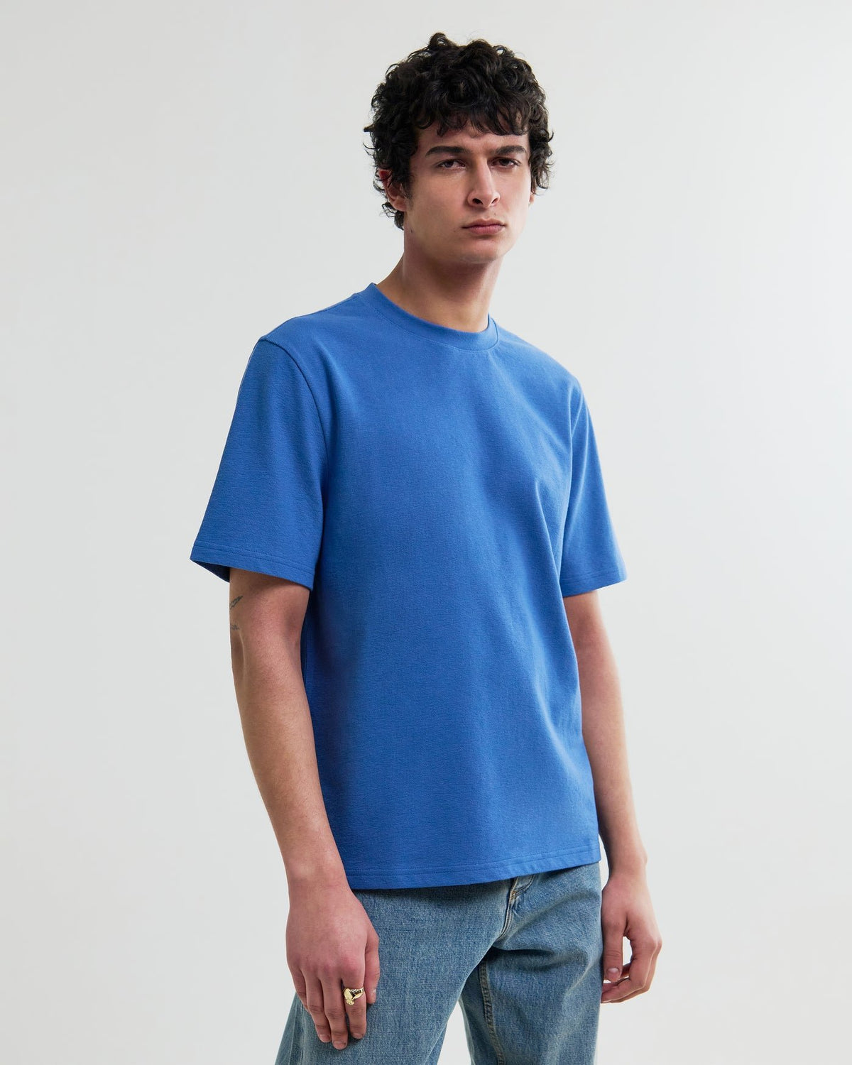Dean Ss Tee - Jolt - French Blue