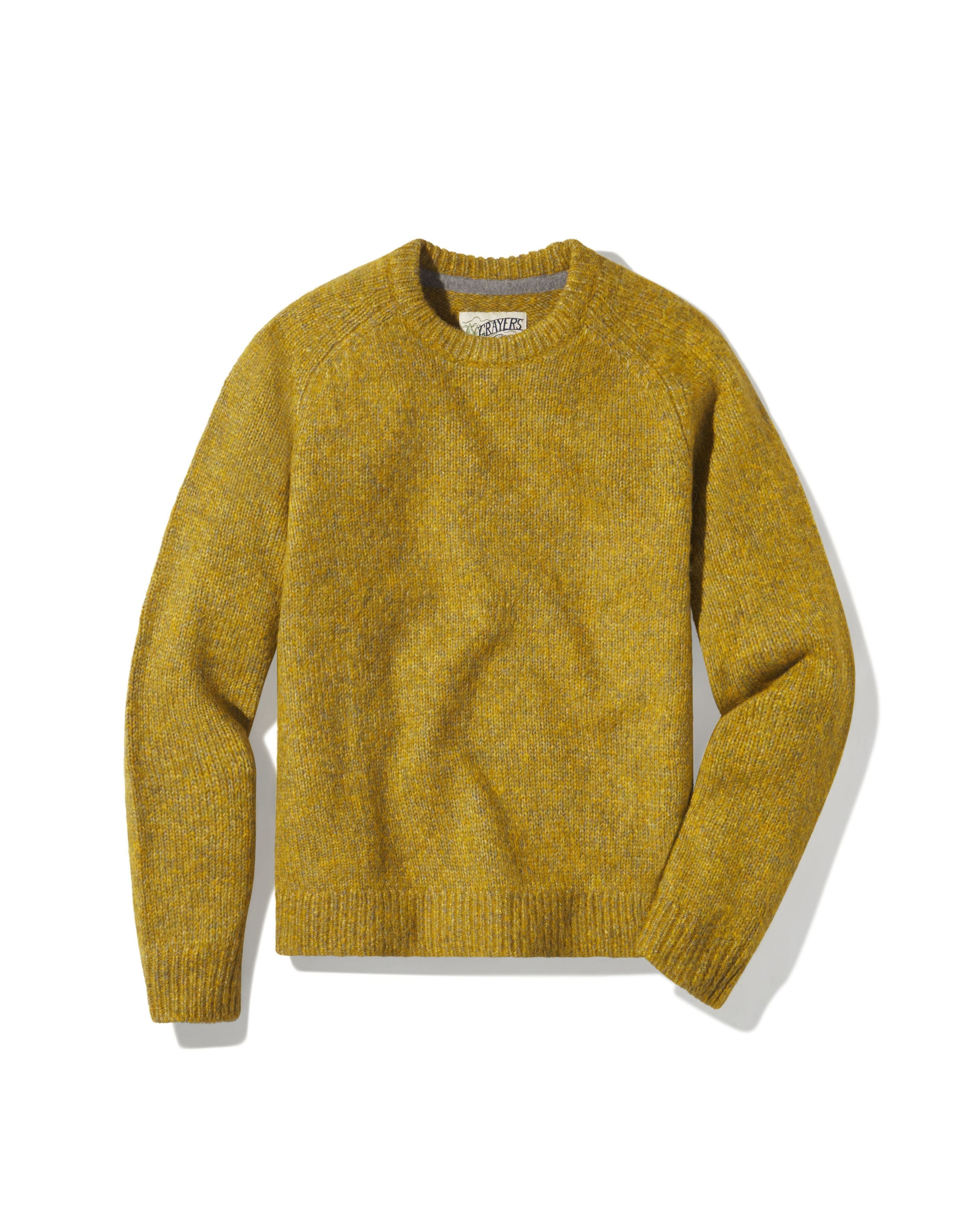 Collegiate Sweater Crew Mustard