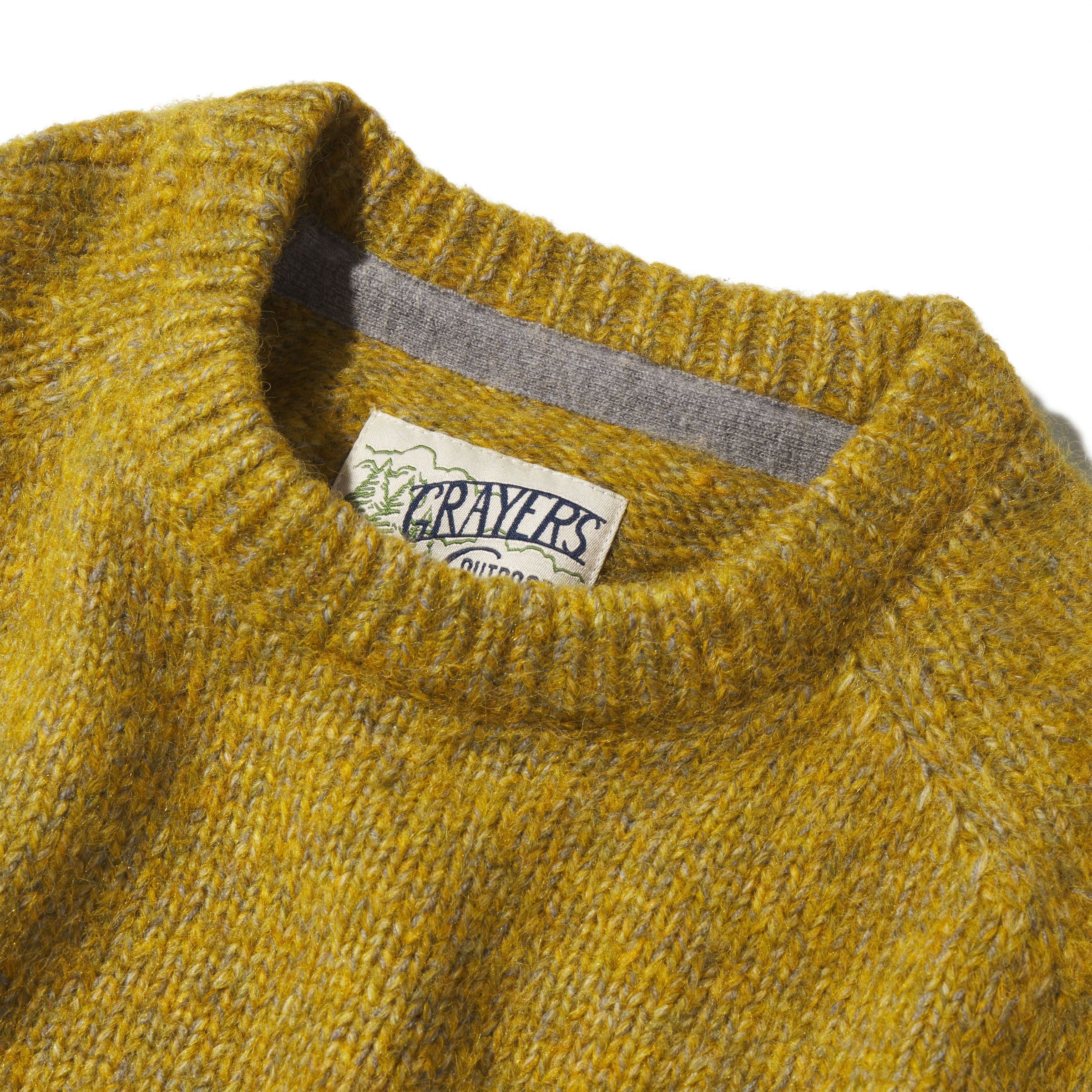 Collegiate Sweater Crew Mustard
