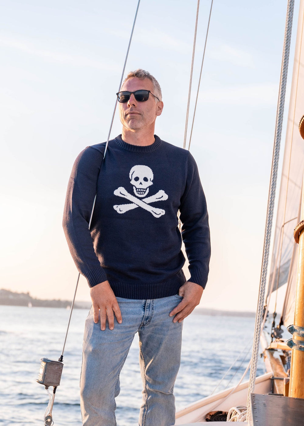 Bellamy Seawell Sweater Navy