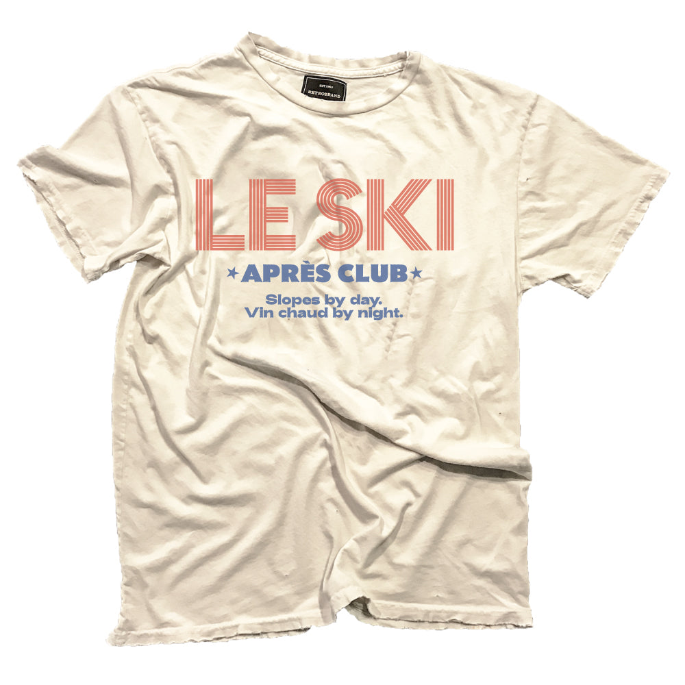 Le Ski Tee Antique White