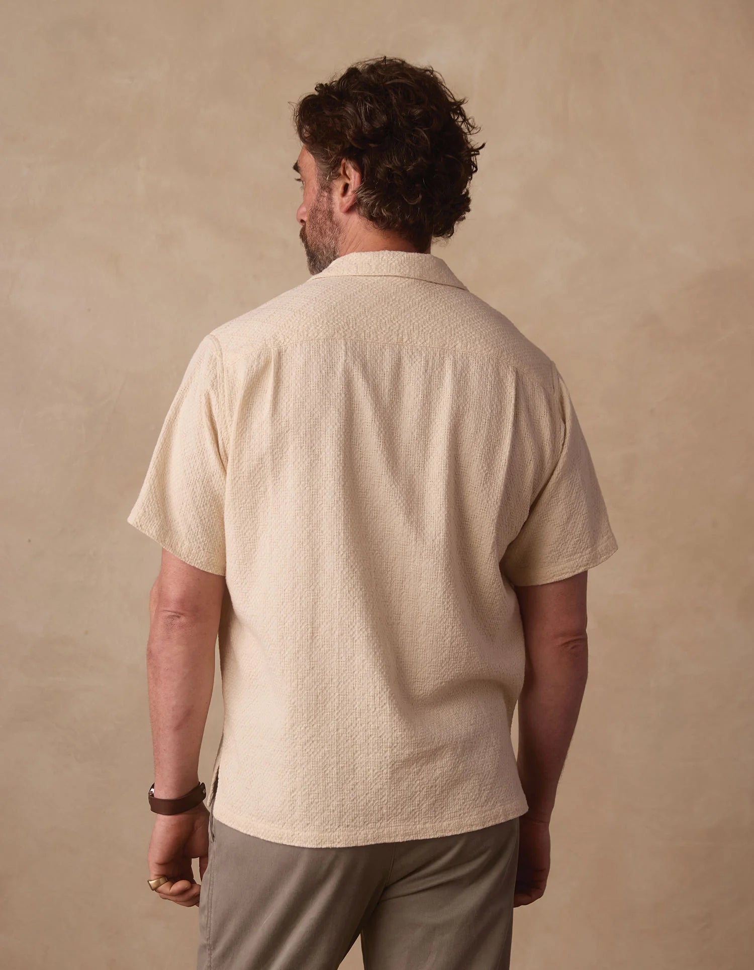 Freshwater Resort Shirt Motivo Chalk