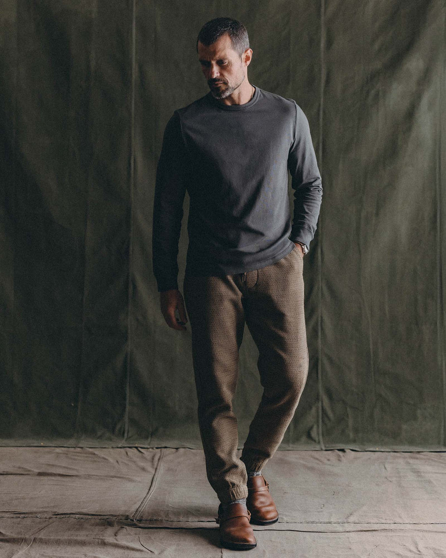 The Apres Pant Cypress Sashiko