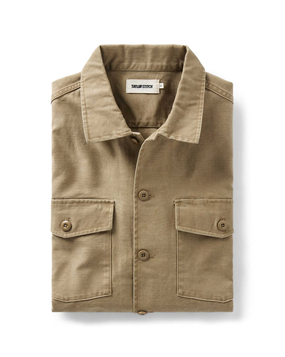 The Surplus Shirt Field Khaki Reverse Santeen