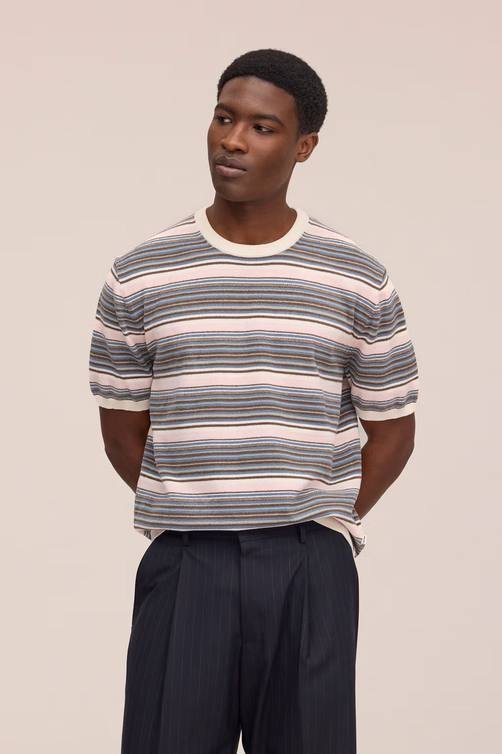 Danny Tee Multi Stripe