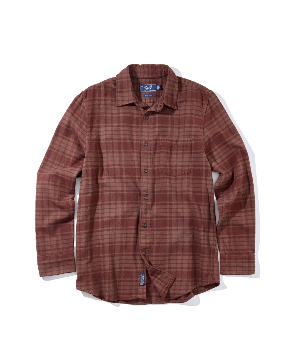 Jaspe Midweight Flannel Root Beer