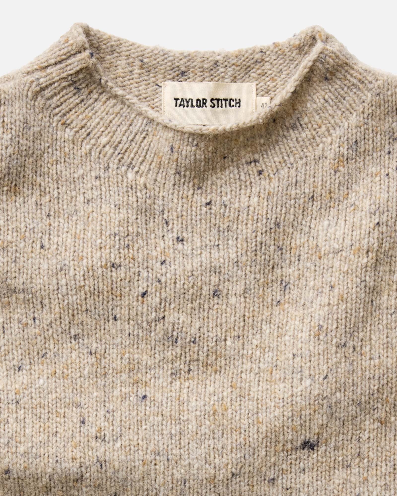 The Seafarer Sweater Natural Donegal