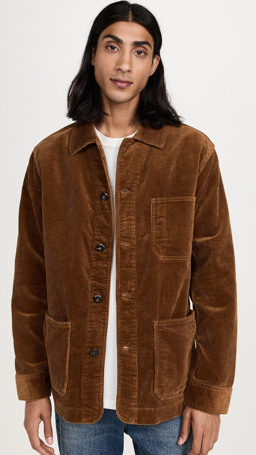 The Ojai Jacket Bourbon Corduroy