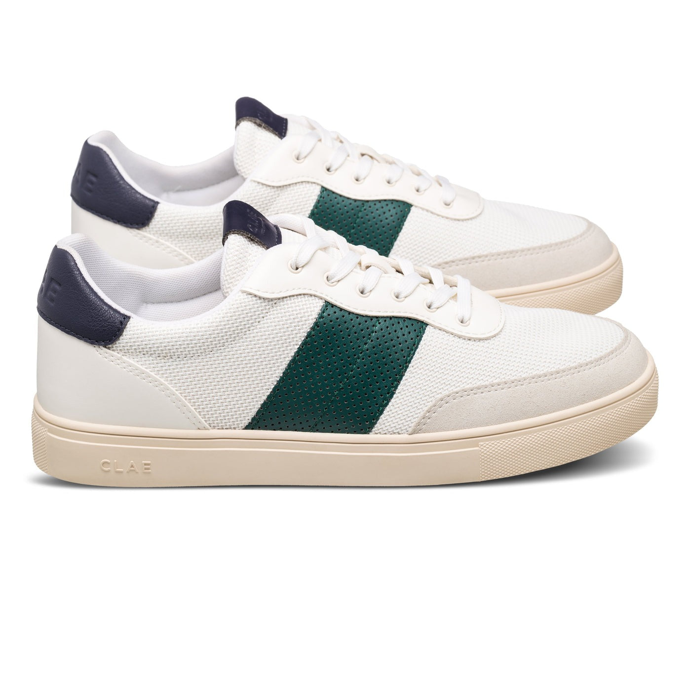 Davis White Cactus Navy Green