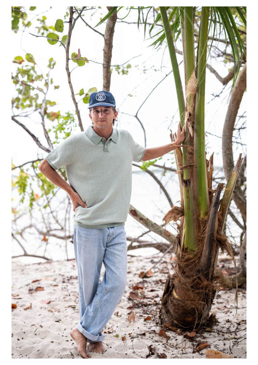 Edgartown Seawell Polo Spruce