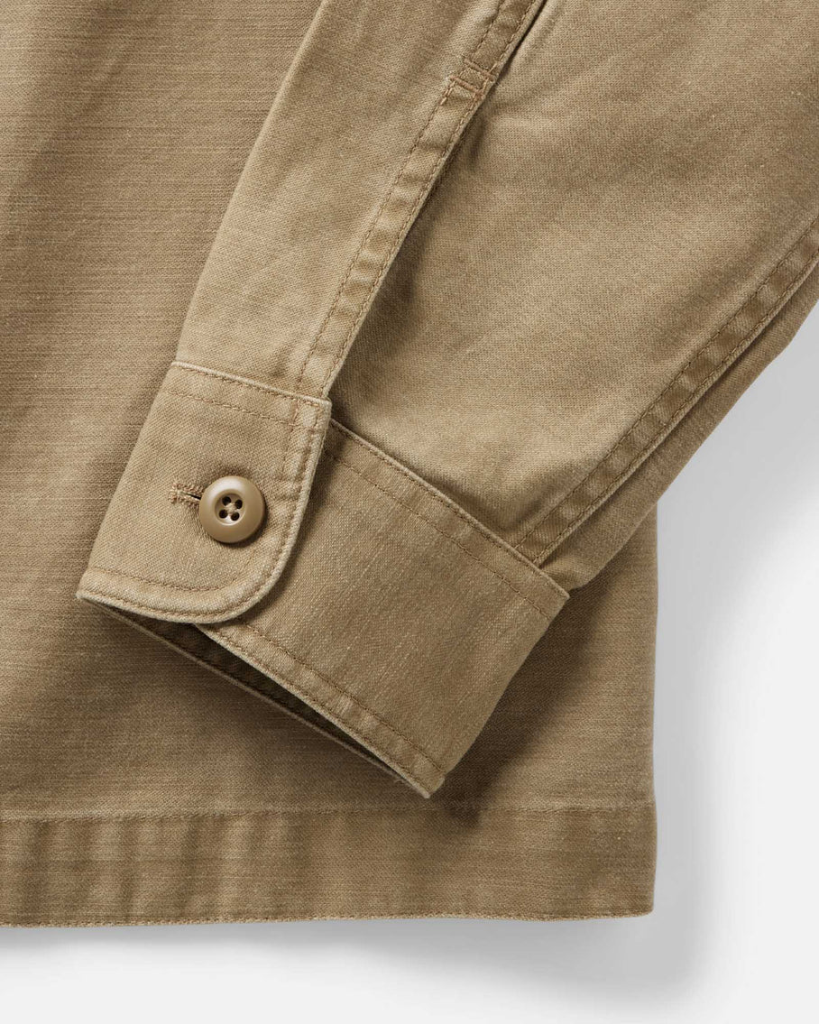 The Surplus Shirt Field Khaki Reverse Santeen