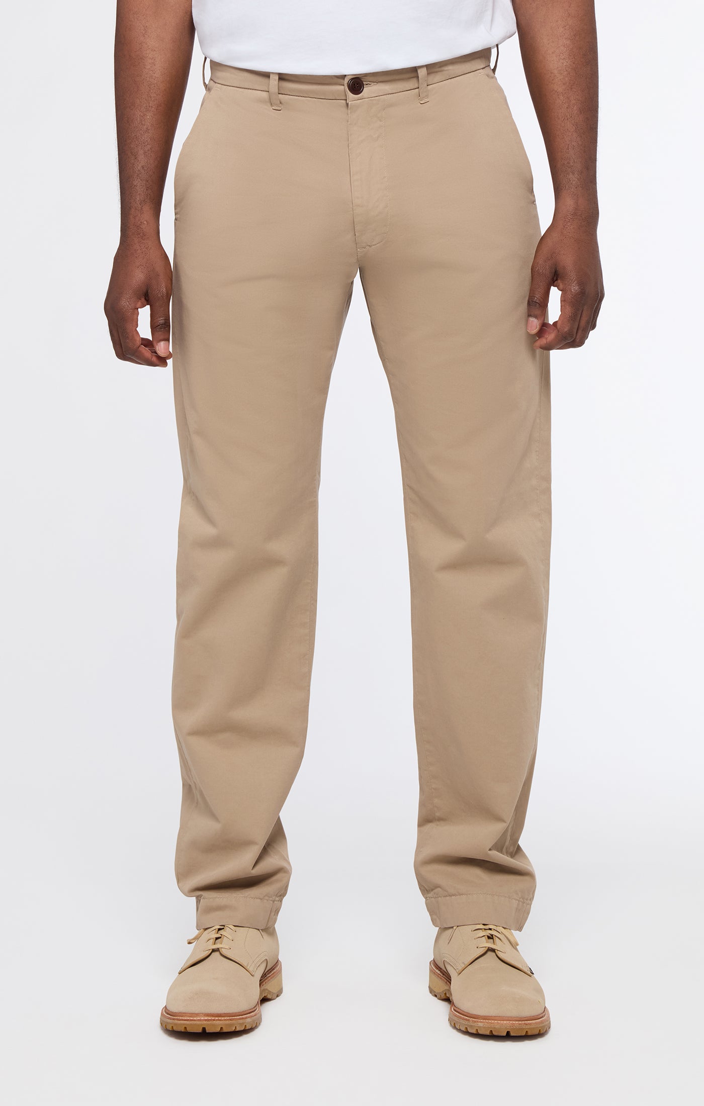 Officer Pants Double Twisted Twill Beige