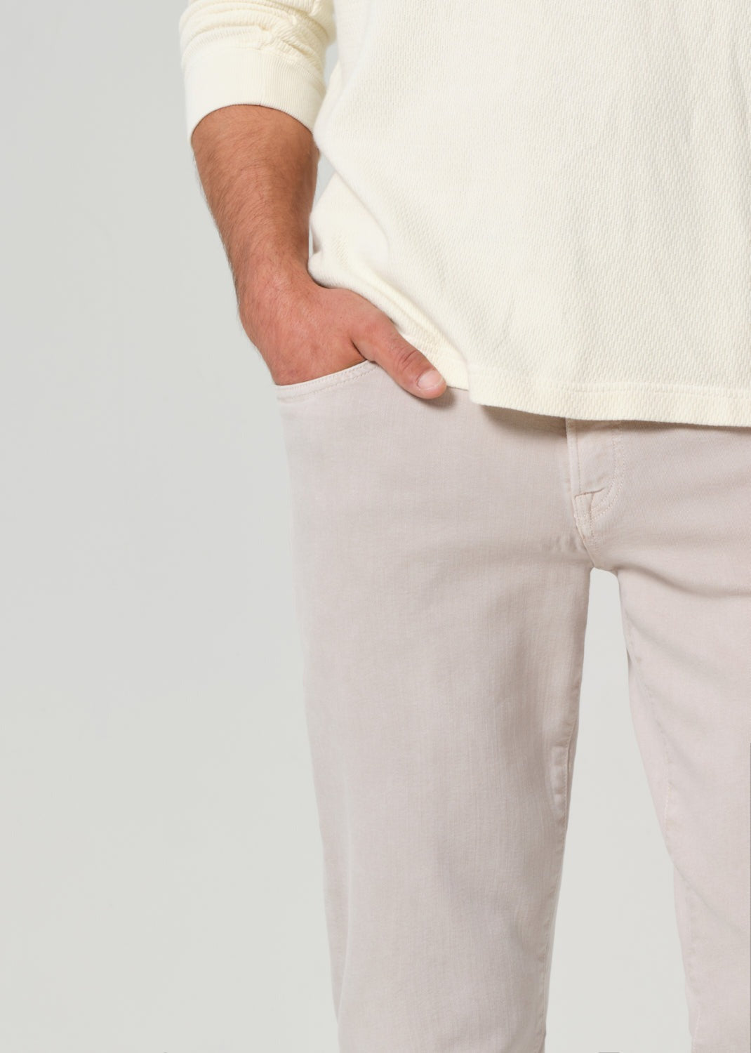 Gage in Stretch Twill Gris