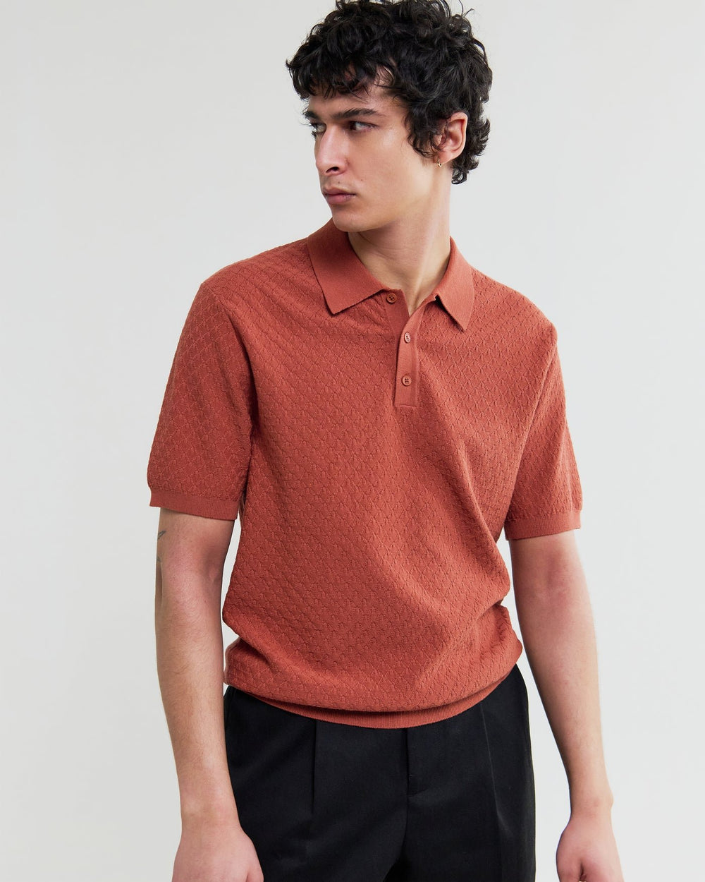 Naples SS Polo - Retro Diamond