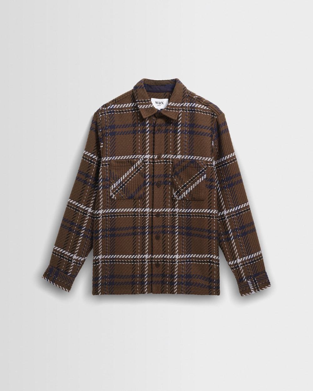Whiting Overshirt - Moon Check