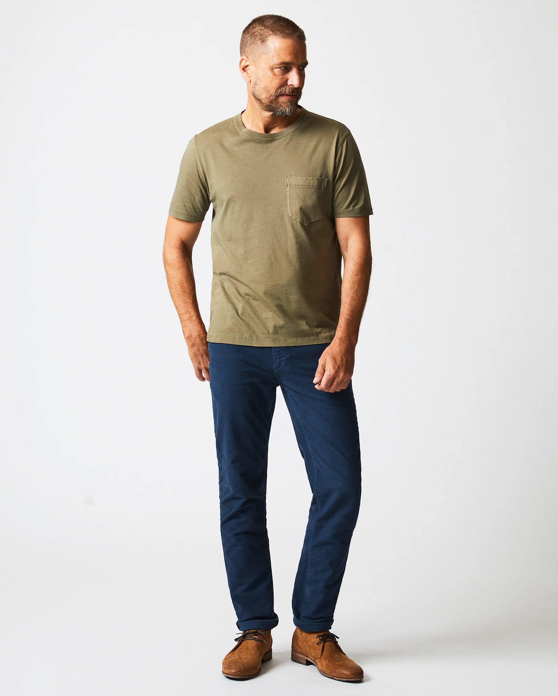 Washed Tee Moss